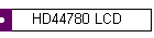 HD44780 LCD