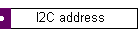 I2C address