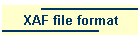 XAF file format