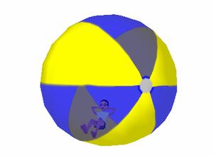 Ball with Blending, Two-Sided texture