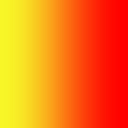 Gradient fill, yellow to red